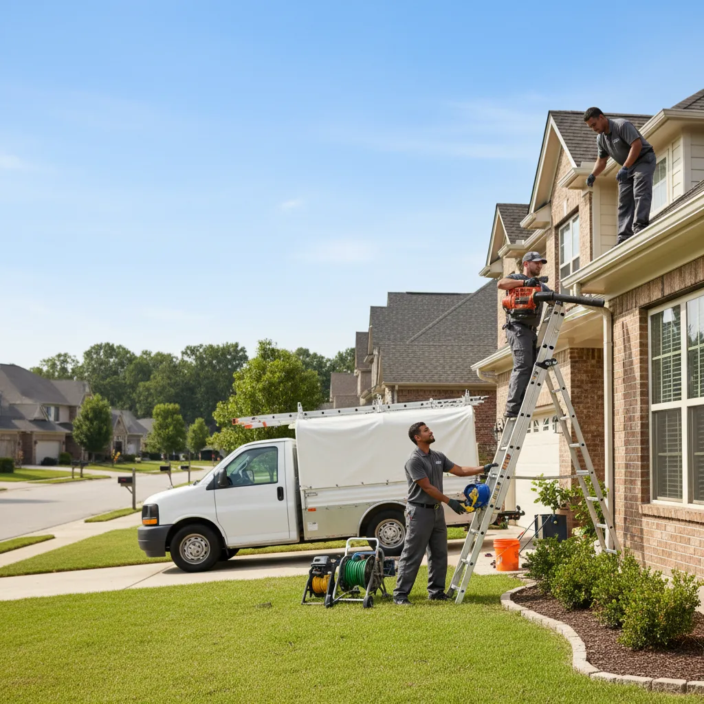 Home Gutter Service in Celeste, TX near me